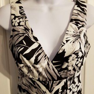 White House Black Market V-Neck Dress